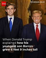 A Tall Tale: Donald Trump's Son Barron's Remarkable Height
