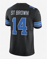 Affordable Amon-Ra St. Brown Jersey in Grey | Official Nfl Gear