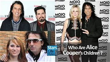 Alice Cooper's Legacy: Unveiling the Names of His Children