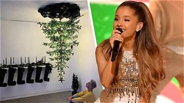 Ariana Grande Explains Her Upside Down Christmas Tree