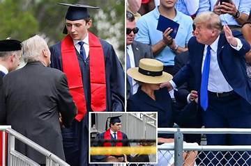 Barron Trump's Graduation Photos: Witness the Moment | Unseen Images