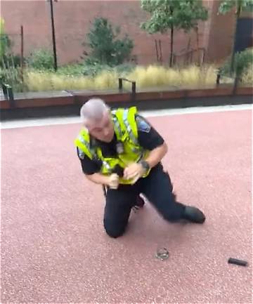 Boston Cop Slide Video Viral on Internet
