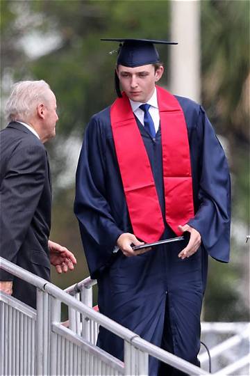Did Trump Attend Barron's Graduation?
