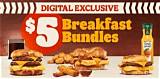 Discover Affordable Breakfast Specials at Burger King Today!