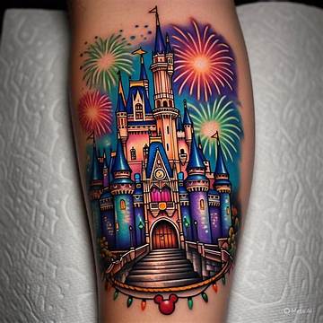 Discover Enchanting Disney Castle Tattoos
