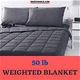 Discover the Ultimate Relaxation: 50 Lb Weighted Blanket for Restful Nights
