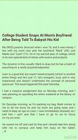 Discoveries About His Mom's Role