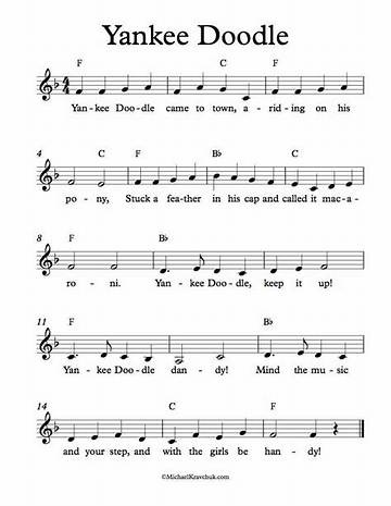 Download Yankee Doodle Sheet Music: Play the Iconic American Tune