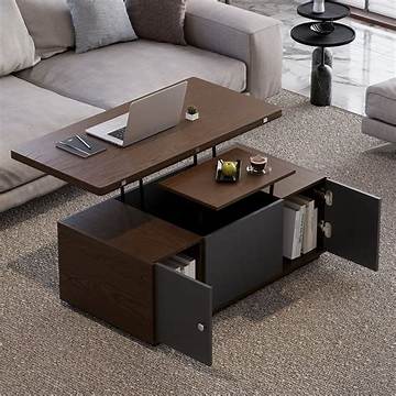 Enhance Your Living Space: Rectangle Lift Top Coffee Tables for Modern Convenience