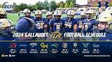 Gallaudet Football Schedule: Stay Updated on Upcoming Bison Games