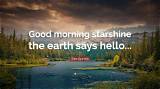 Good Morning Starshine the Earth Says Hello Tiktok Origin & Song