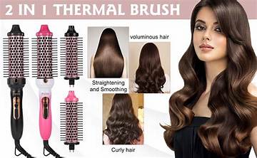 Heat Curl Brush | Treat Your Tresses with Voluminous Curls