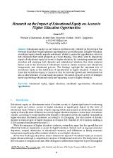 Insights and Discoveries for Educational Equity