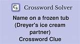 La Times Dreyer's Partner in Ice Cream Crossword Clue Answers with 3 Letters ·