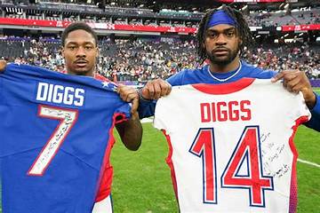 Logan Diggs and Stefon Diggs, Brothers and Nfl Stars