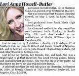 Lori Butler's Passing: a Solemn Obituary | Fond Remembrance