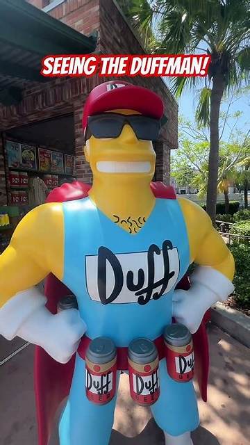 Meet Duffman: the Essential Beer Supplier of Springfield, as Seen on the Simpsons