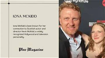 Meet Iona Mckidd: a Renowned Actor and Producer