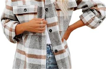 Premium Plaid Shacket: Elevate Your Style with Timeless Versatility