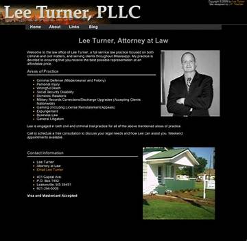 Renowned Legal Expertise: Lee Turner, Attorney at Law