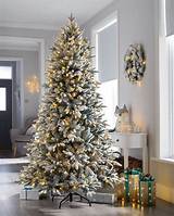 Snowy Pre-Lit Christmas Trees: Illuminate Your Holidays