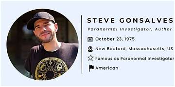 Steve Gonsalves Bio, Age, Height, Wife, Family, Ghost Hunters and Net Worth