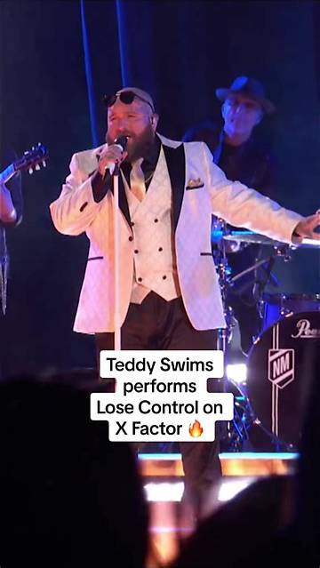 Teddy Swims Wows with Impressive X Factor Performance