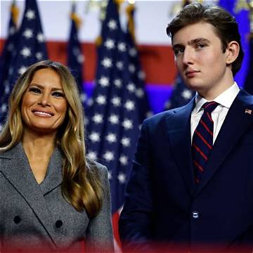 The Extraordinary Differences in Barron Trump's White House Experience