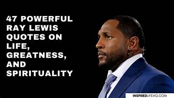 The Inspiring Force Behind Ray Lewis
