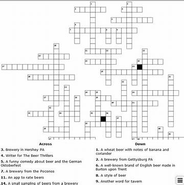 The Ultimate Guide to Beer Drinking Crossword Games