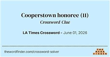 The Ultimate June Honoree Crossword: Test Your Knowledge!