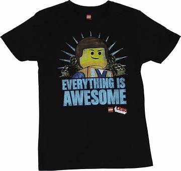 The Ultimate Lego "Everything Is Awesome" Shirt: Express Your Love for Lego in Style
