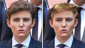Uncovering Barron Trump's Hair Color Enigma: from Blonde to Brunette