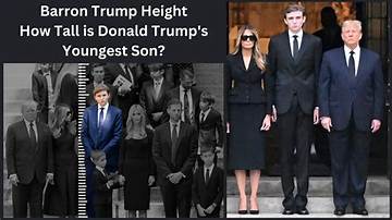 Uncovering the Height of Barron Trump: the President's Tallest Son