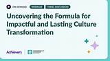 Uncovering the Insights and Transformation