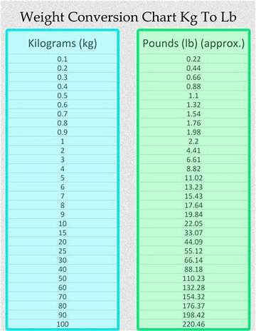 Understanding the Conversion: 1.2 Kg to Lbs