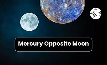 Understanding the Cosmic Connection: Mercury Opposite Moon's Influence