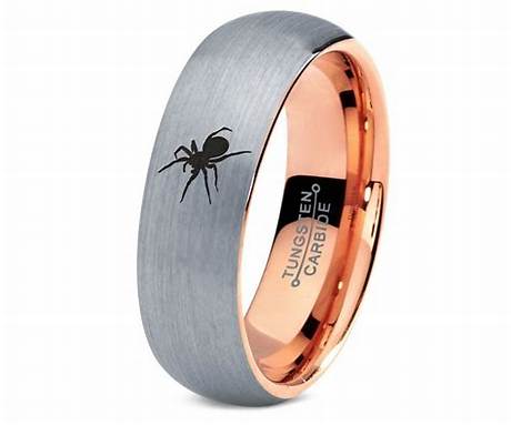 Unique Spider Wedding Rings: a Symbol of Strength and Love