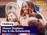 Unlocking Potential: Sloane Stephens' Doc & Glo Scholarship