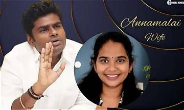 Unveiling the Life of Annamalai: His Wife and Kids