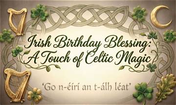 Unveiling the Magic of Irish Birthday Blessings: Discoveries and Insights