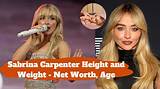 Unveiling the Weight of Sabrina Carpenter: Facts and Insights