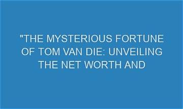 Unveiling Tom Keene's Net Worth: Secrets and Surprises Revealed
