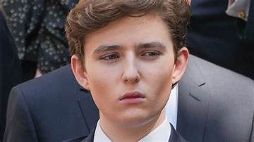 What Color Are Barron Trump's Eyes?