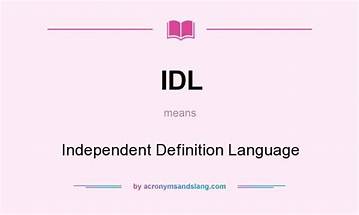 What Does Idl Mean? | Bytevibes