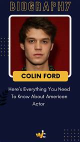 Who Is Colin Ford? All About Talented American Actor